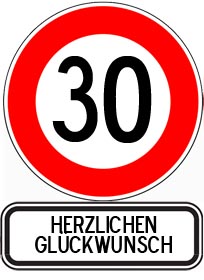 Spr Che Zum 30 Geburtstag